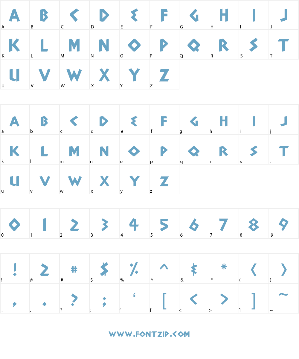 Adonais Font Character